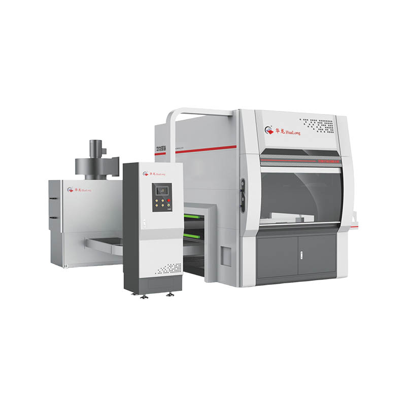 How does a reciprocating spray painting machine achieve highly uniform surface coating on wood products through precise trajectory movement?